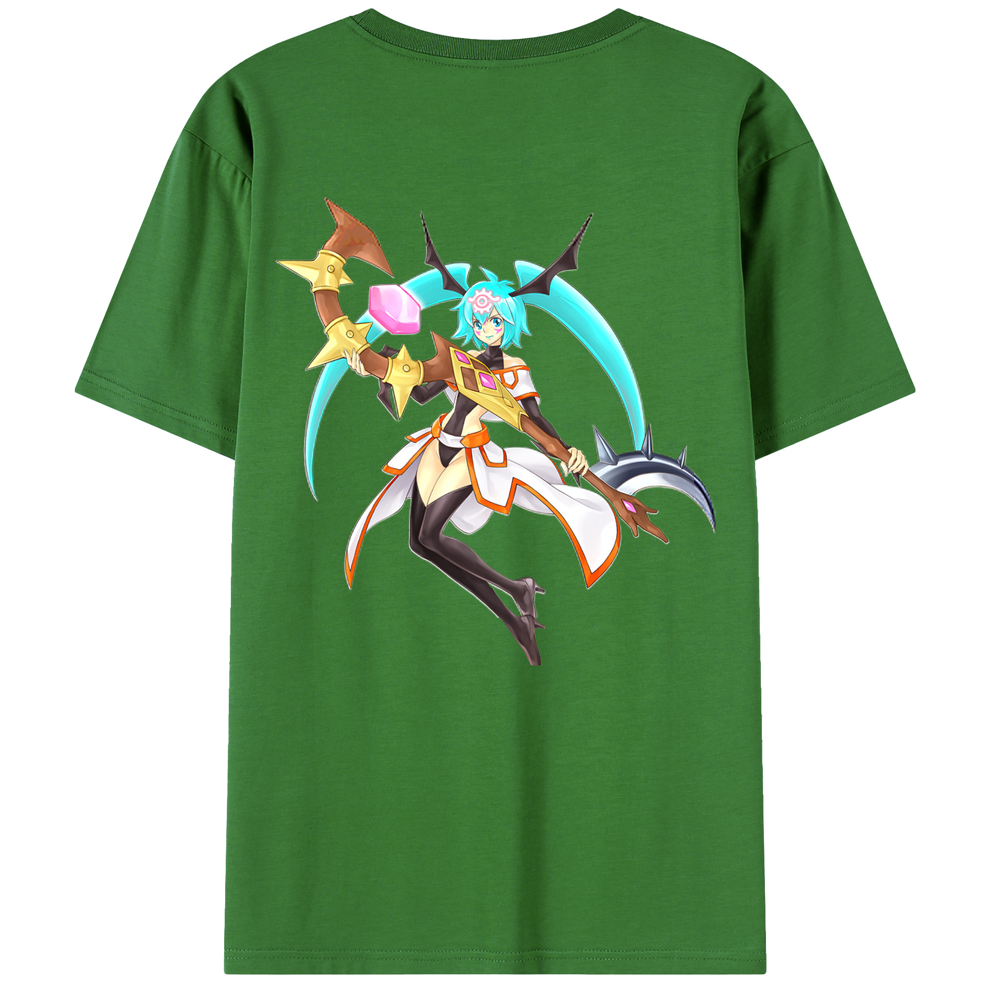 遊☆戯☆王 Yu-Gi-Oh! レディース半袖Tシャツ(バックプリント)